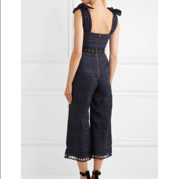 Self-portrait navy jumpsuit - Picture 3 of 8